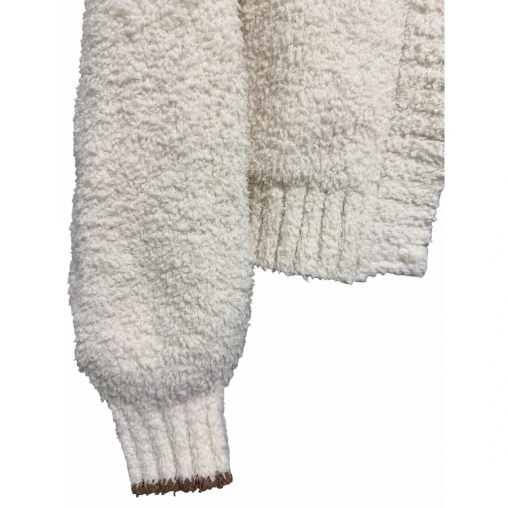 Athleta Girl Plush Knit Cardigan Magnolia White Girls Size‎ X-Large (14)